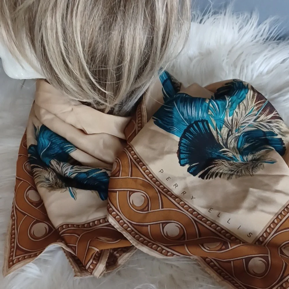 Perry Ellis Silk Scarf